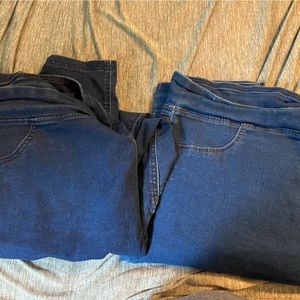 Plus Size Blue Jeans 3X lot of 2
